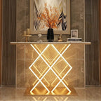 Luxury Style LED Console Table | Designer Modern Home Decor (SS 304)