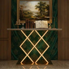 Luxury Style LED Console Table | Designer Modern Home Decor (SS 304)