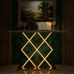 Luxury Style LED Console Table | Designer Modern Home Decor (SS 304)