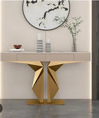 Premium Lobby LED Console Table (SS 304)