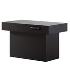 Modern Smart Lift Top Coffee Table With LED Lighting Base
