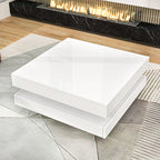 Square LED Coffee Table With Modern Minimalist Design