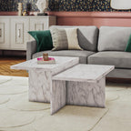 Minimalist Marble Lift Top Coffee Table