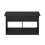 Modern Coffee Table With Open Shelf Storage