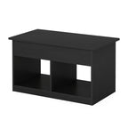 Modern Coffee Table With Open Shelf Storage