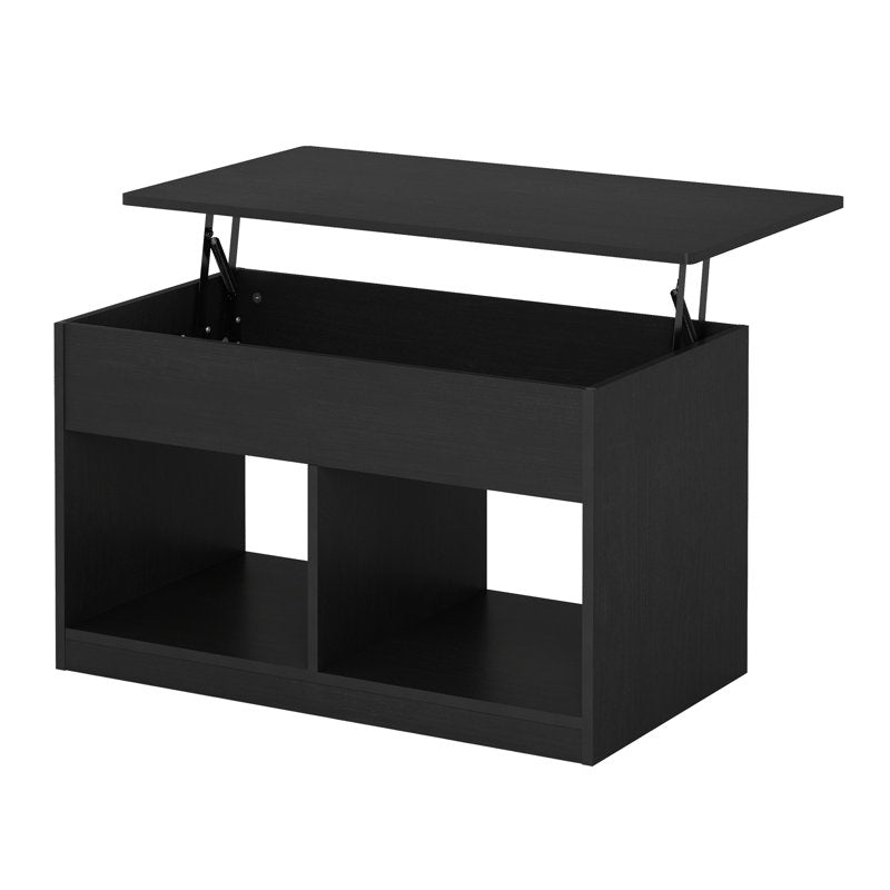 Modern Coffee Table With Open Shelf Storage