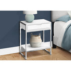 Modern Bedroom Side Table With Storage Drawer