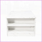 Minimalist LED Coffee Table With Marble Finish