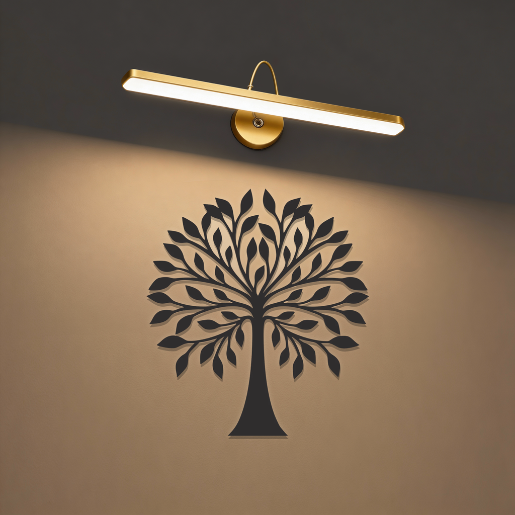 Subtle Glow LED Picture Wall Light – 12W Modern Illuminating Fixture