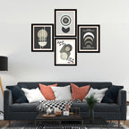 Hanging Wall Frame Set of Four