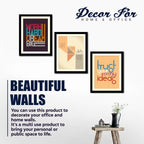 Antique Wall Frame Set of Four