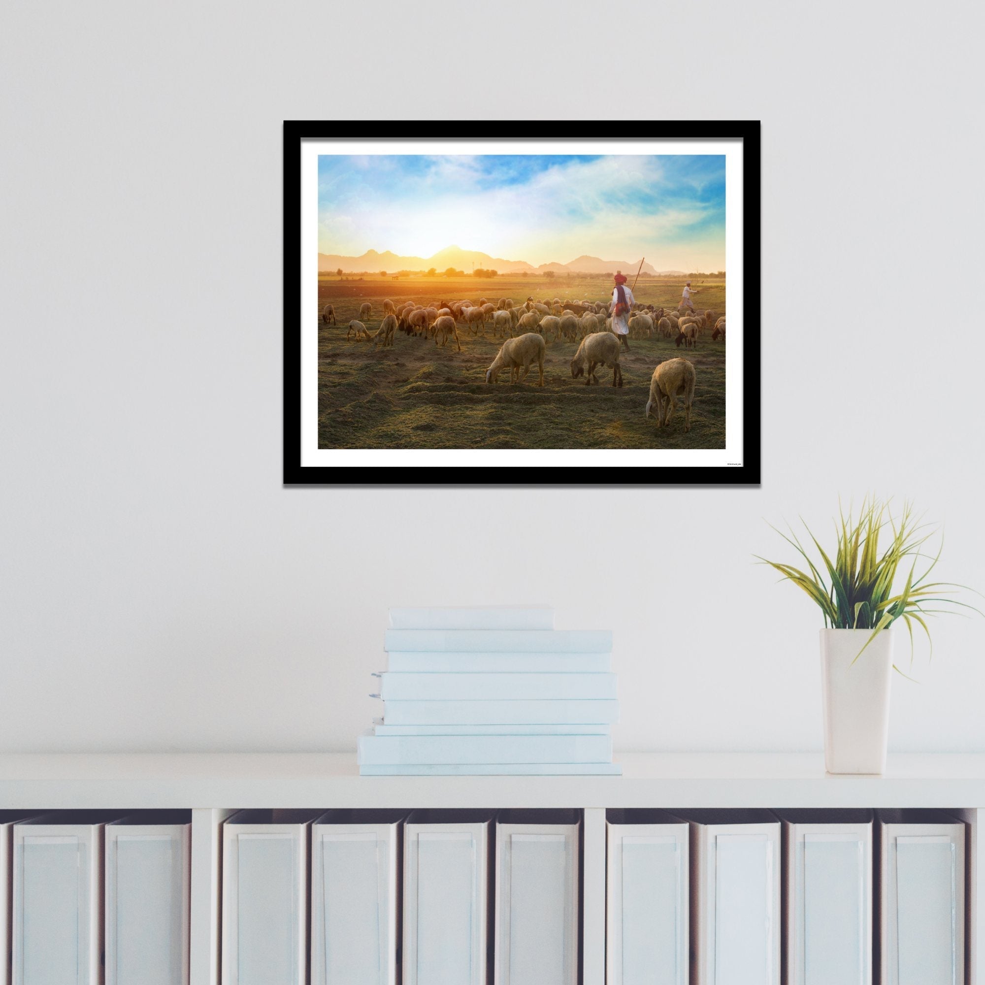 modern wall frame design