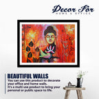 Frame of Spiritual God Buddha