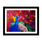 Beautiful Peacock Premium Wall Frame Painting