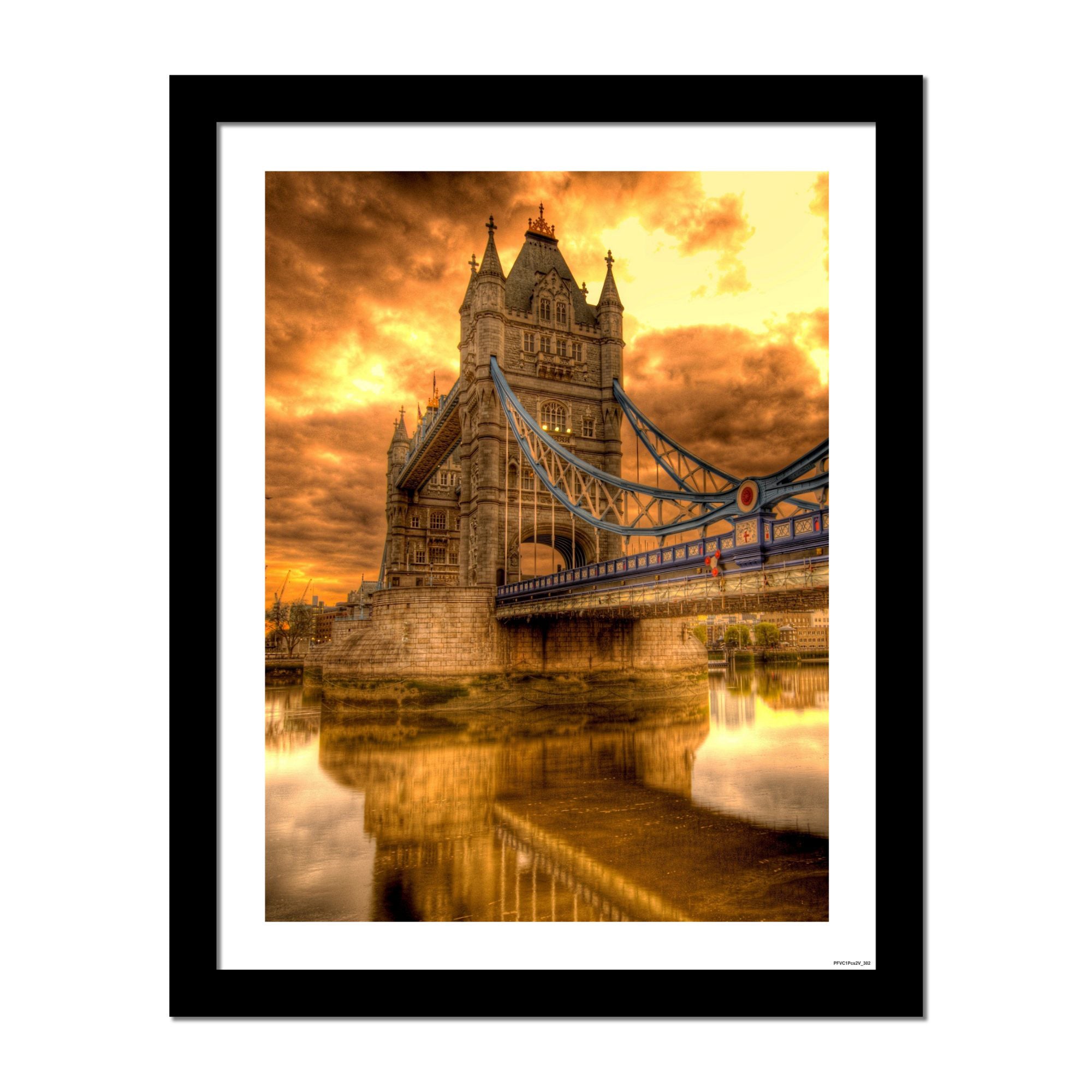 Beautiful Tower Bridge of London Premium Wall Frame Painting