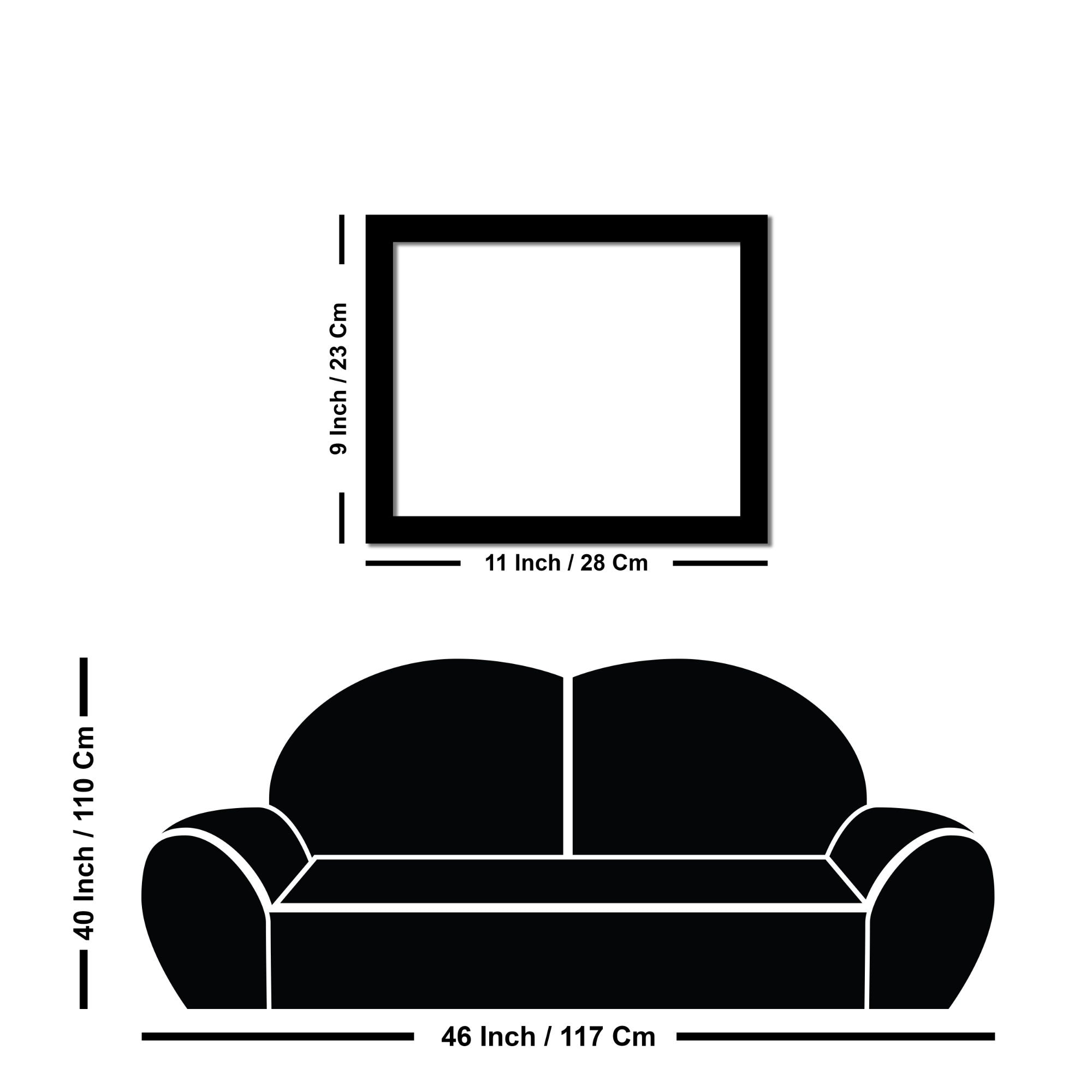 Quality Wall Frame Painting of Boat in Amazing Sunset