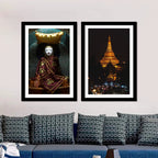 bedroom wall frames