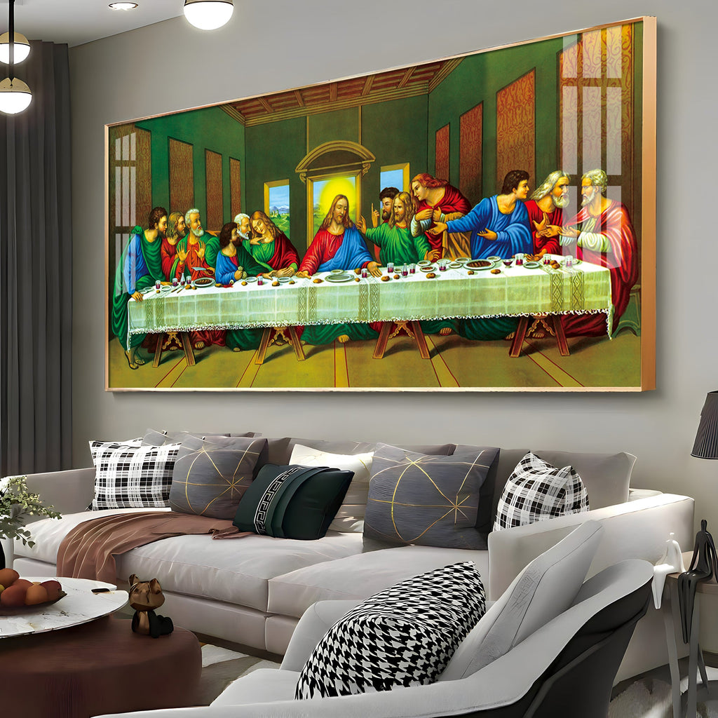 The Last Supper Premium Acrylic Horizontal Wall Art