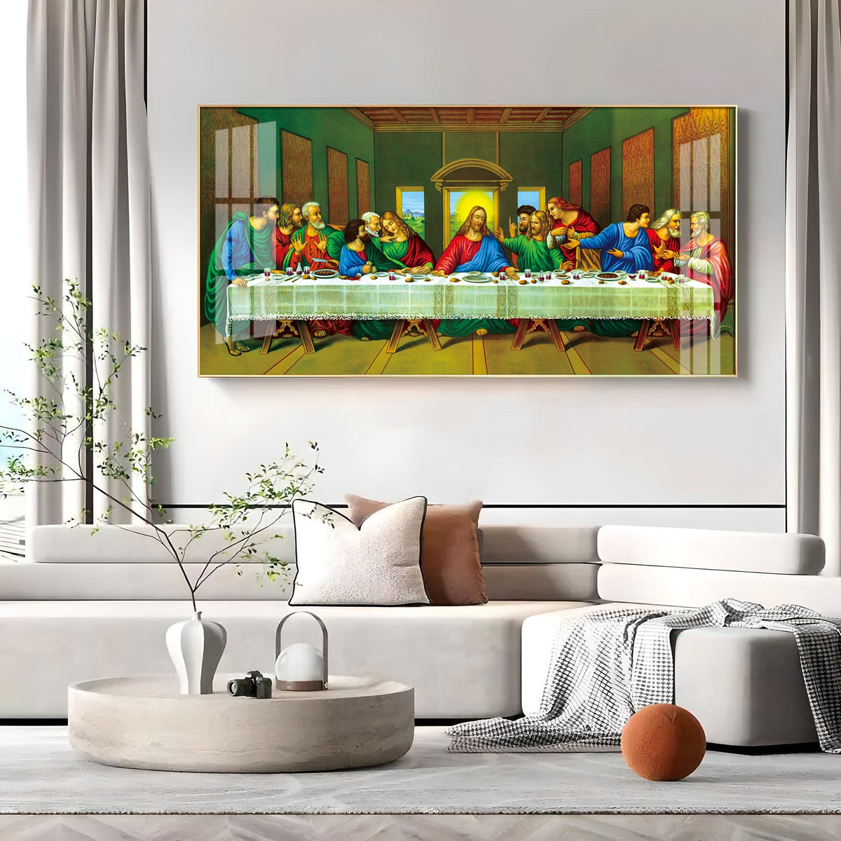 The Last Supper Premium Acrylic Horizontal Wall Art