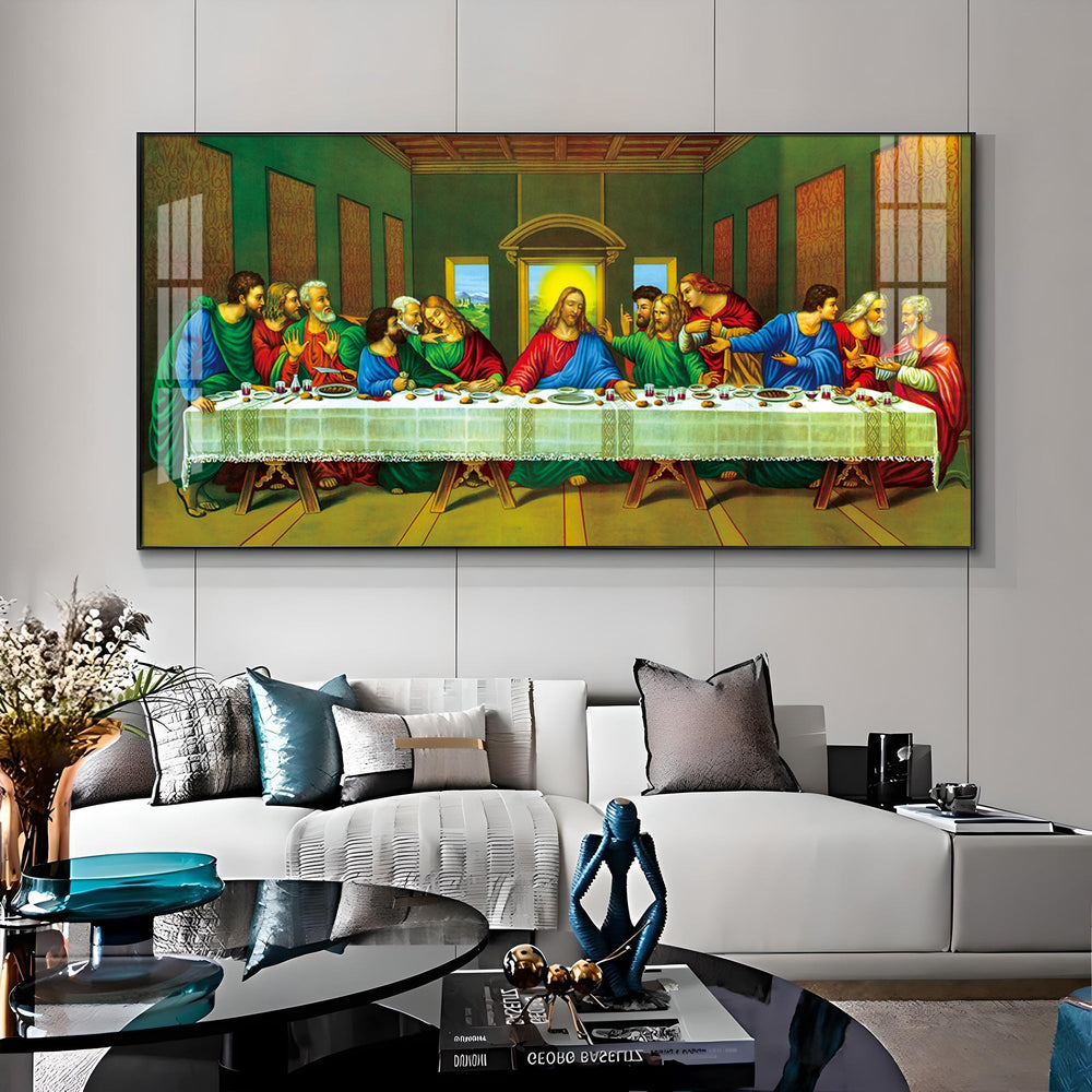 The Last Supper Premium Acrylic Horizontal Wall Art