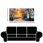 Beautiful Sunset Scenery Premium Wall Painting