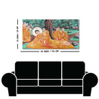 Wall Painting of Gautam Buddha Death