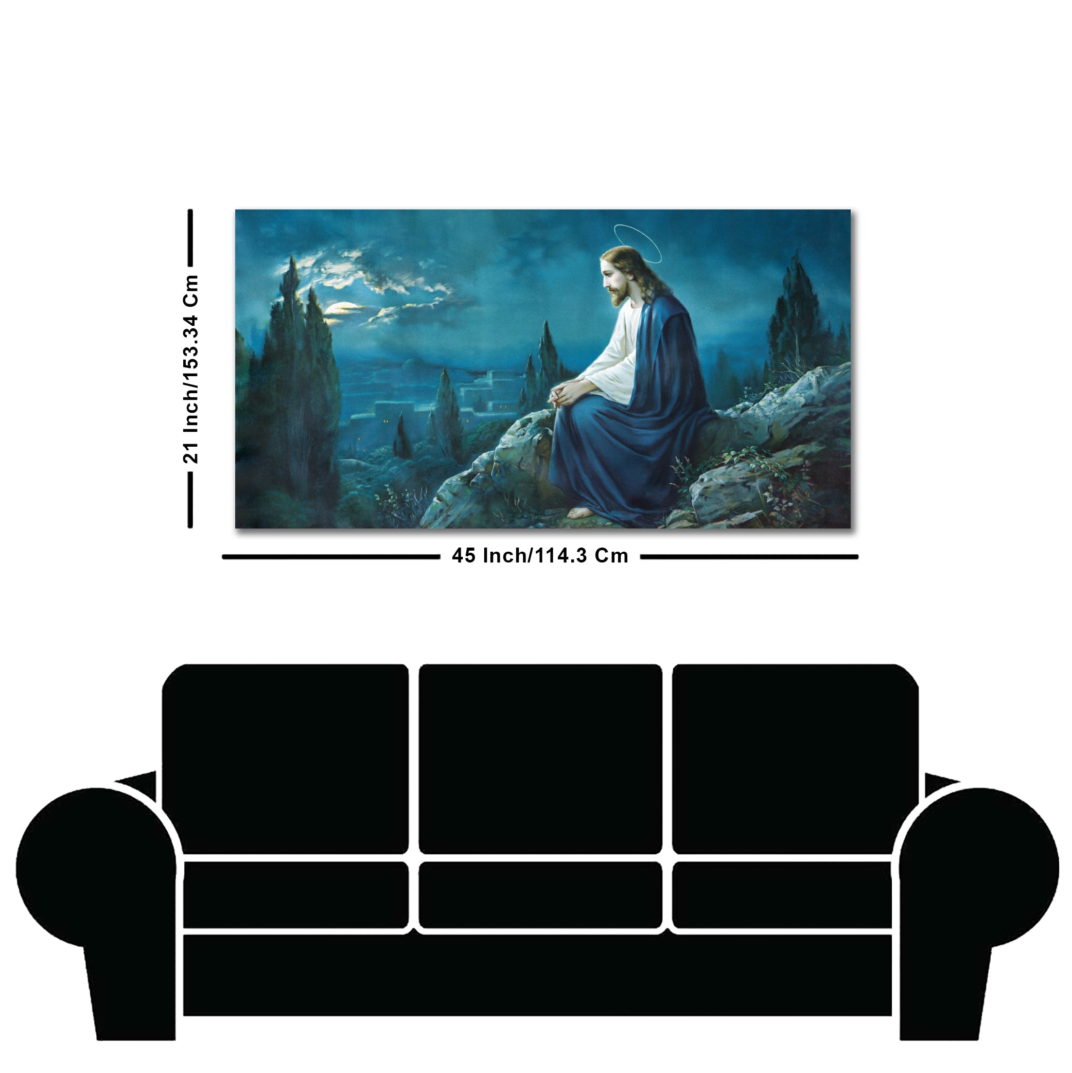 Jesus in the Gethsemane Garden Wall Painting