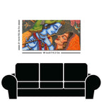 Beautiful Lord Radha Krishna Canvas Big Wall Painting Wall Art