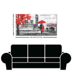 Beautiful Scenery of Couple Dating Canvas Wall Painting