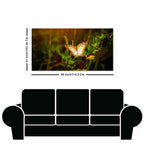 Premium Canvas Wall Painting of A Beautiful Butterfly in Forest