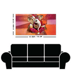 Traditional Lord Ganesh Canvas Wall Painting