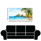 Premium Canvas Wall Painting of Beautiful Beach Scenery