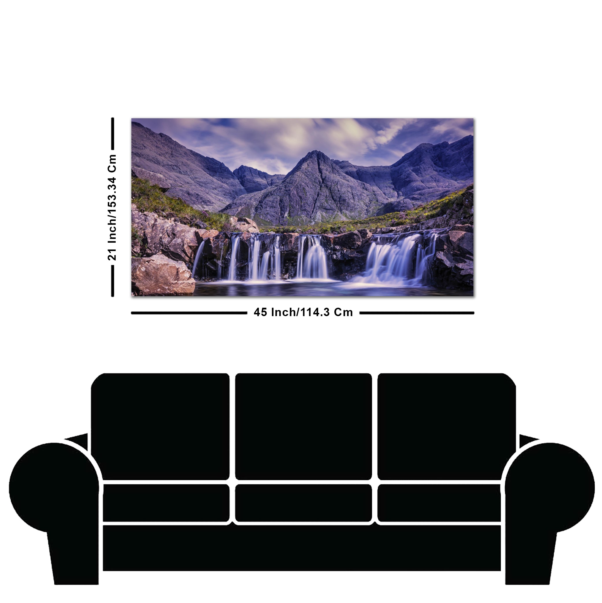 Beautiful Nature Scenery Premium Canvas Wall Painting