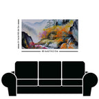 Amazing View Premium Canvas Abstract Wall Painting