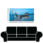 Premium Canvas Wall Painting of Tropical Resort in Thailand