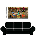 Premium Canvas Wall Painting of African Warli Art