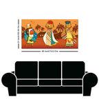 Premium Canvas Wall Painting of African Lady Dancing