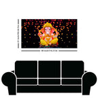 Lord Ganesha Sculpture Canvas Wall Painting