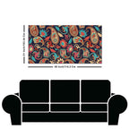 Beautiful Floral Madhubani Art Canvas Wall Painting