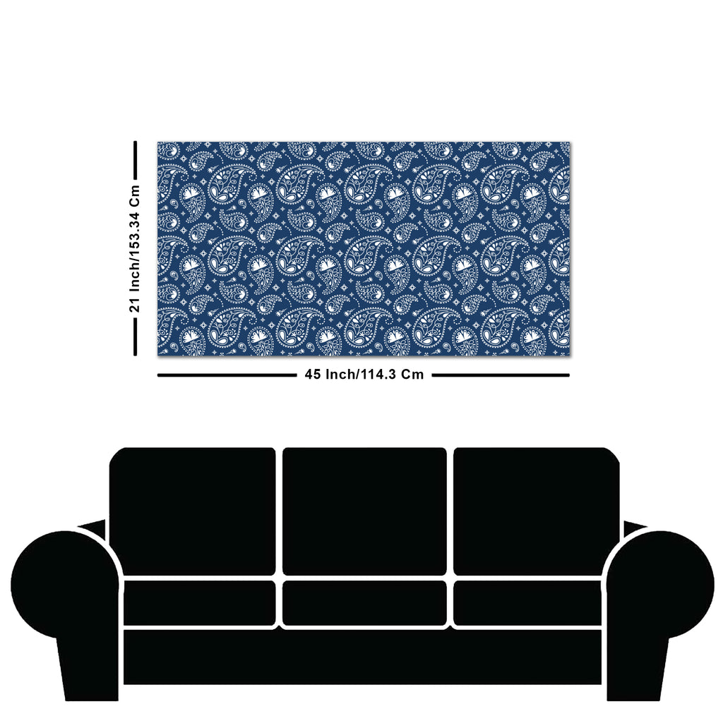 Decorative Paisley Premium Wall Painting
