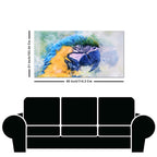 Parrot Watercolor Art Canvas Wall Painting