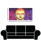 Spiritual Lord Buddha Meditating Canvas Wall Painting