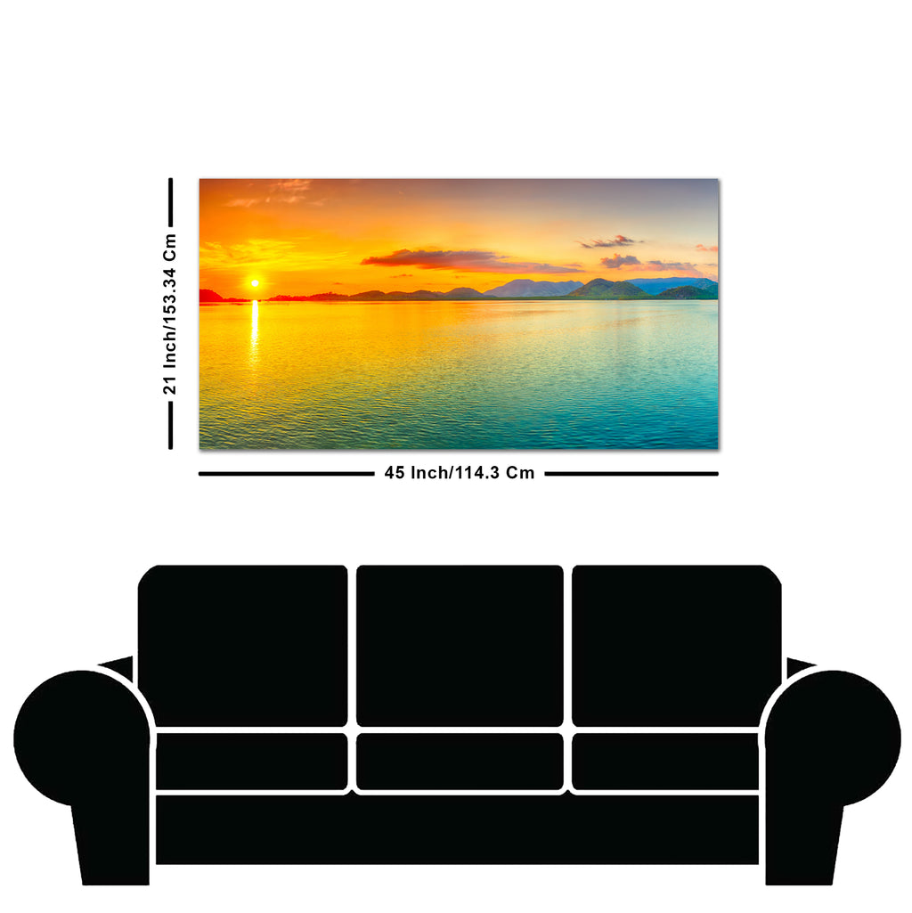 Beautiful Sunset Horizon Canvas wall Painting