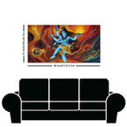 Natraja Lord of the Dance Canvas Wall Painting