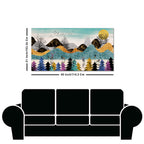 Modern Art Forest Premium wall Painting