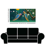 Beautiful Pair of Peacock Canvas Wall Painting