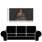 Lord Gautam Buddha Meditating Wall Painting