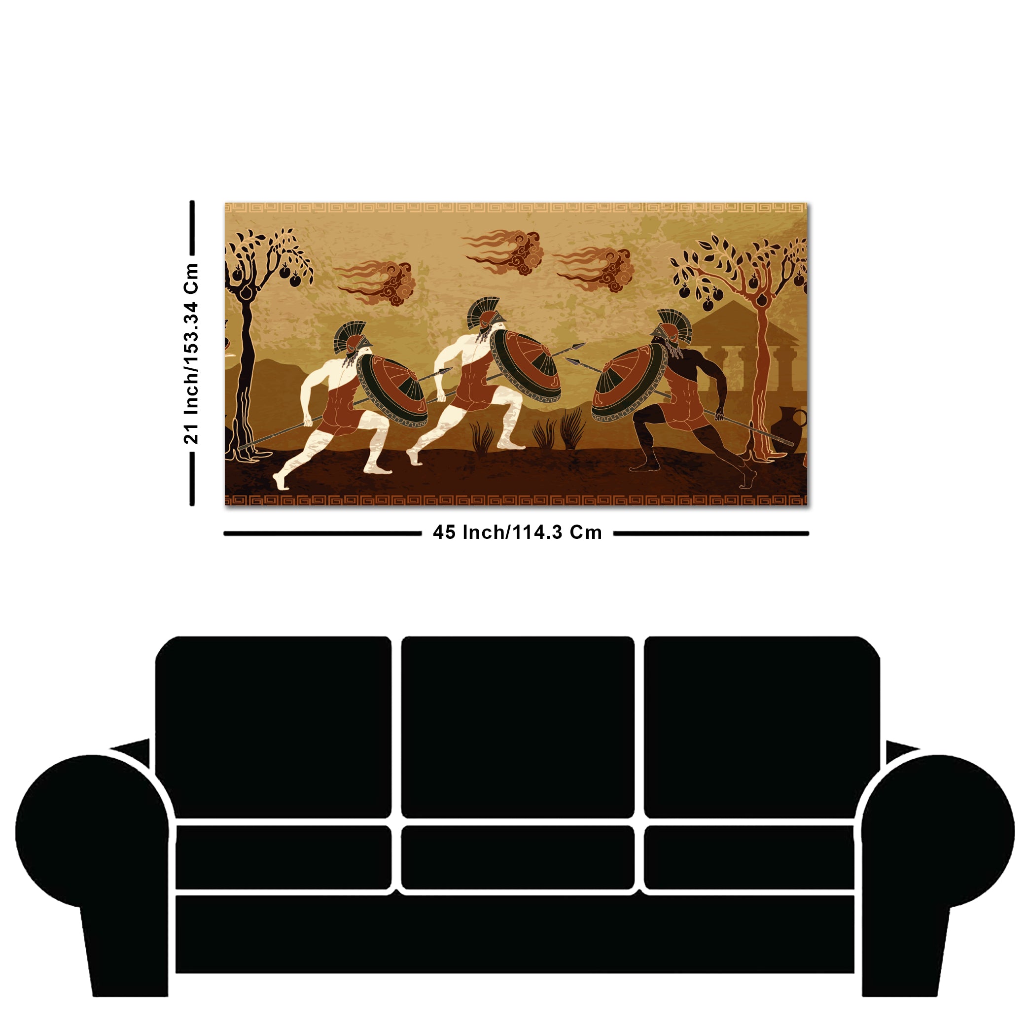 Ancient Greece Premium Wall Painting