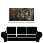 Gautam Buddha Sculpture Wall Painting