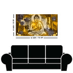 Meditating Lord Buddha Premium Wall Painting